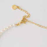 Colar Ballet Dourado Pérolas 4mm