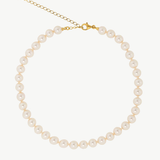 Colar Ballet Dourado Pérolas 8mm