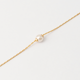 Pulseira Cies Dourado Pérola 5mm