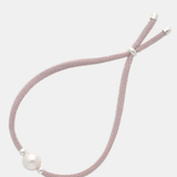 Pulseira Sifnos Pastel Prateada Pérola 7mm