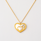 Colar Coração Dourado