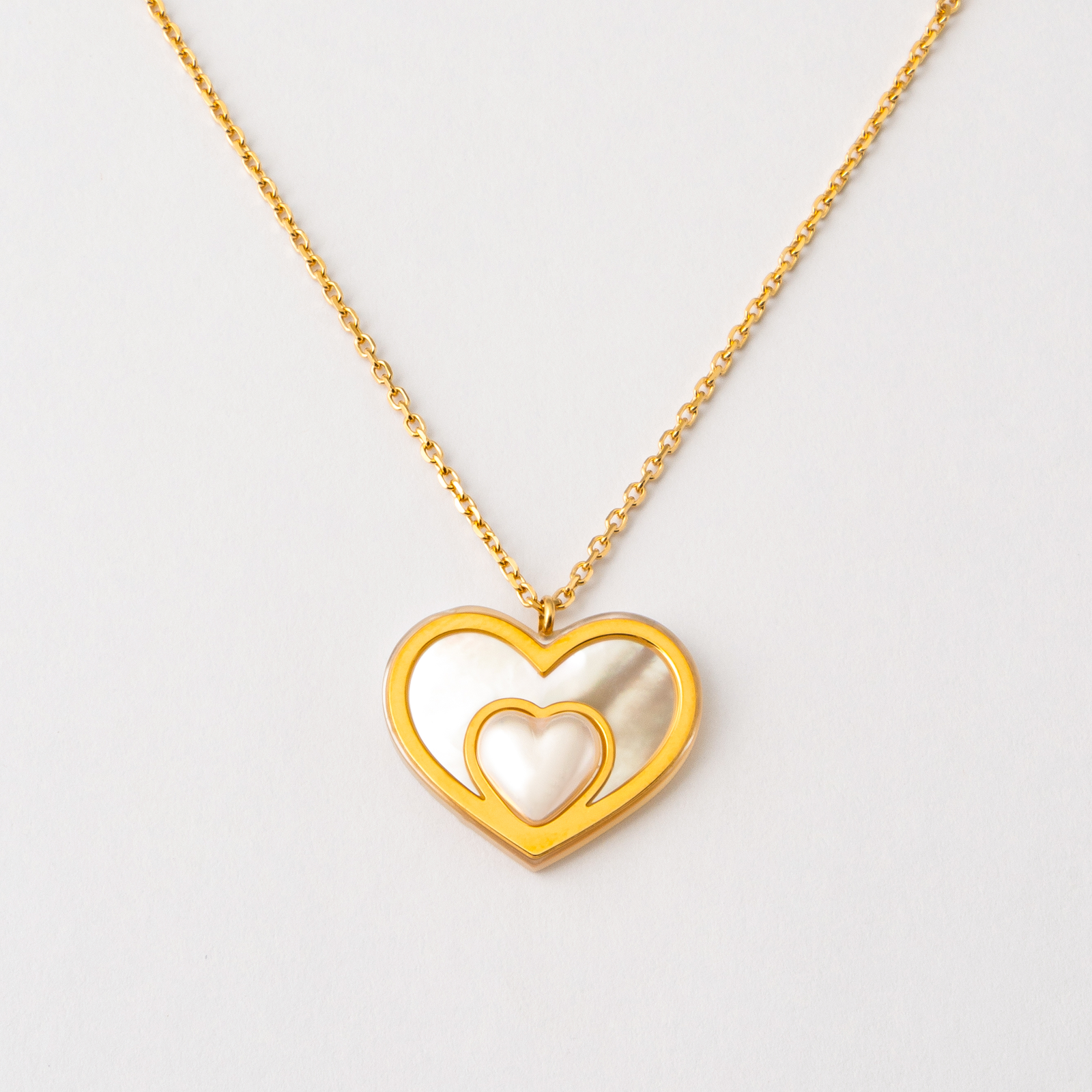 Colar Coração Dourado