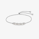 Pulseira Zircónia Dourada Pérola 4mm